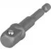 Wolfcraft 2414000 Steckschlüssel-Adapter 1/4 inch Antrieb auf 1/2 inch Steckschlüssel, 72 mm, Chrom-Vanadium