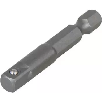 Wolfcraft 2415000 Steckschlüssel-Adapter 1/4 inch Antrieb auf 3/8 inch Antrieb, 65 mm