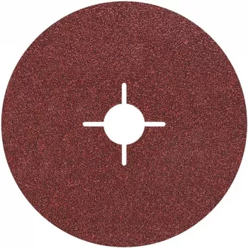 Wolfcraft 2476000 Schleifpapier für Schleifteller, ungelocht, Körnung 24/40/60/100, 115 mm, 1 Set