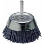 Wolfcraft Nylon-Topfbürste, 1/4 inch (6,3 mm) Schaft, 50 mm Durchmesser, 4500 U/min 2729000