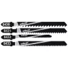 Wolfcraft 8430000 10-teiliges Stichsägeblatt-Set für Holz, T-Schaft
