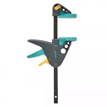 Wolfcraft EHZ PRO Einhandzwinge 3456000, 150 mm Spannweite, 65 mm Ausladung, 120 kg Spannkraft, Spreizfunktion