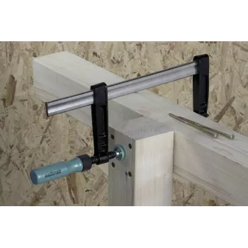 Wolfcraft SC 80-300 Schraubzwinge 300mm Spannweite 80mm Ausladung 400kg Spannkraft 3059000
