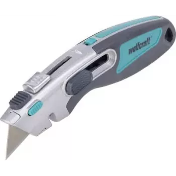 Wolfcraft Sicherheitsmesser mit doppelter Trapezklinge 4106000