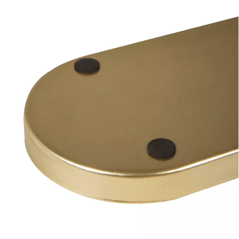 Rayher Dekoratives Tablett Eukalyptus/Gold Metall, 1 Stück (46802502)