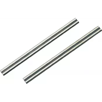 Wolfcraft 2 Wendemesser für Hobel 82 mm HSS, 2er-Pack (4113000)