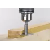 Wolfcraft 3270000 Nutfräser mit Nutfräser, 45 mm Durchmesser, 8 mm Schaft, Hartmetall-bestückt