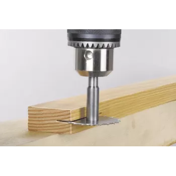 Wolfcraft 3270000 Nutfräser mit Nutfräser, 45 mm Durchmesser, 8 mm Schaft, Hartmetall-bestückt