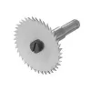 Wolfcraft 3270000 Nutfräser mit Nutfräser, 45 mm Durchmesser, 8 mm Schaft, Hartmetall-bestückt