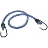 Wolfcraft 3293000 Expander Gummiseil 0,5 m x 6 mm, 2 Haken, Schwarz