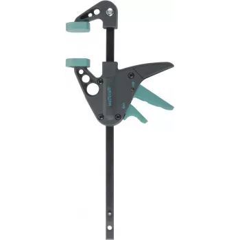 Wolfcraft EHZ Mini Einhandzwinge 3455100, 110 mm Spannweite, 40 mm Ausladung