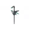 Wolfcraft EHZ Mini Einhandzwinge 3455100, 110 mm Spannweite, 40 mm Ausladung