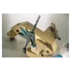 Wolfcraft EHZ Mini Einhandzwinge 3455100, 110 mm Spannweite, 40 mm Ausladung