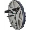 wolfcraft Verstellbare Lochsäge 45-130 mm mit HSS-Sägeblättern und Zentrierbohrer 5978000