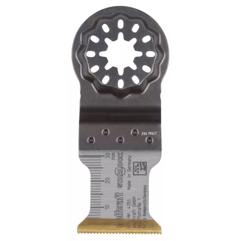 Wolfcraft 4251000 Tauchsägeblatt 32 mm, 1 Stück