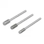 Wolfcraft 5987000 Diamant-Schleifstift-Set, zylindrisch, 3-teilig
