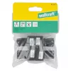 wolfcraft 6172000 Spannbacken-Set für Master Werkbänke