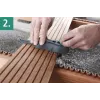 Wolfcraft 6960000 Terrassenbohrer-Set | 6-teiliges HSS-Senker- & Pilotbohrer-Set für Holz, WPC, BPC