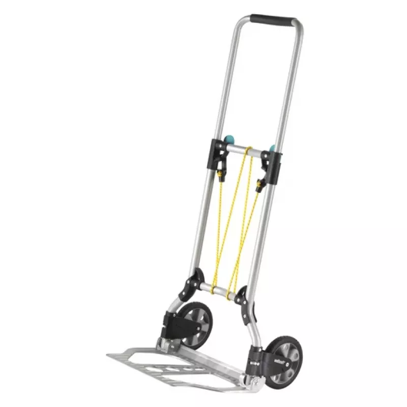 wolfcraft TS 600 Aluminium-Sackkarre, 70 kg, Schwarz 5505000