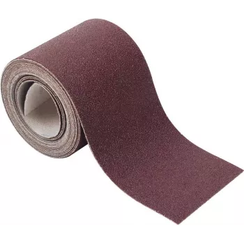 Wolfcraft 5812000 Schleifpapierrolle mit Klettverschluss, Körnung 120, 4 m x 93 mm