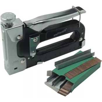 Wolfcraft tacocraft 7 Handtacker für Typ 53 Klammern, 4-14 mm 7089000