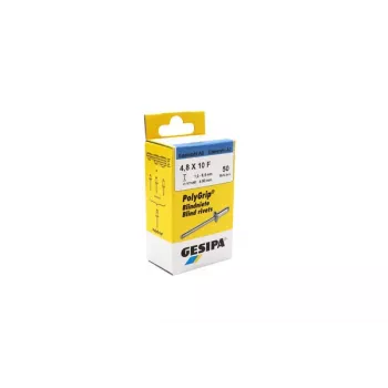 GESIPA PolyGrip® Blindniete 4,8 x 10 mm Edelstahl A2, 50 Stück 1464829