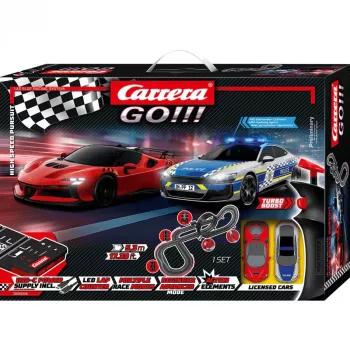 Carrera GO!!! High Speed Pursuit elektrisches Slotcar-Rennset