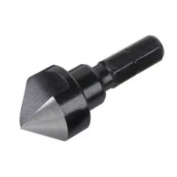 Wolfcraft 2584000 Kegelsenker-Set 3-teilig 12/16/19 mm Werkzeugstahl 1/4 Zoll Sechskantschaft