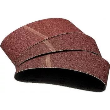 Wolfcraft 3102000 Schleifband 533 x 75 mm, Körnung 60, 6er-Pack