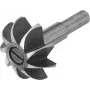 Wolfcraft 3267000 Hohlkehlfräser, 8 mm Schaft, 25 mm Durchmesser