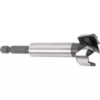 Wolfcraft 3310000 Forstnerbohrer 35 mm Durchmesser, 90 mm Länge, 1/4 Zoll Sechskantschaft