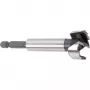 Wolfcraft 3310000 Forstnerbohrer 35 mm Durchmesser, 90 mm Länge, 1/4 Zoll Sechskantschaft