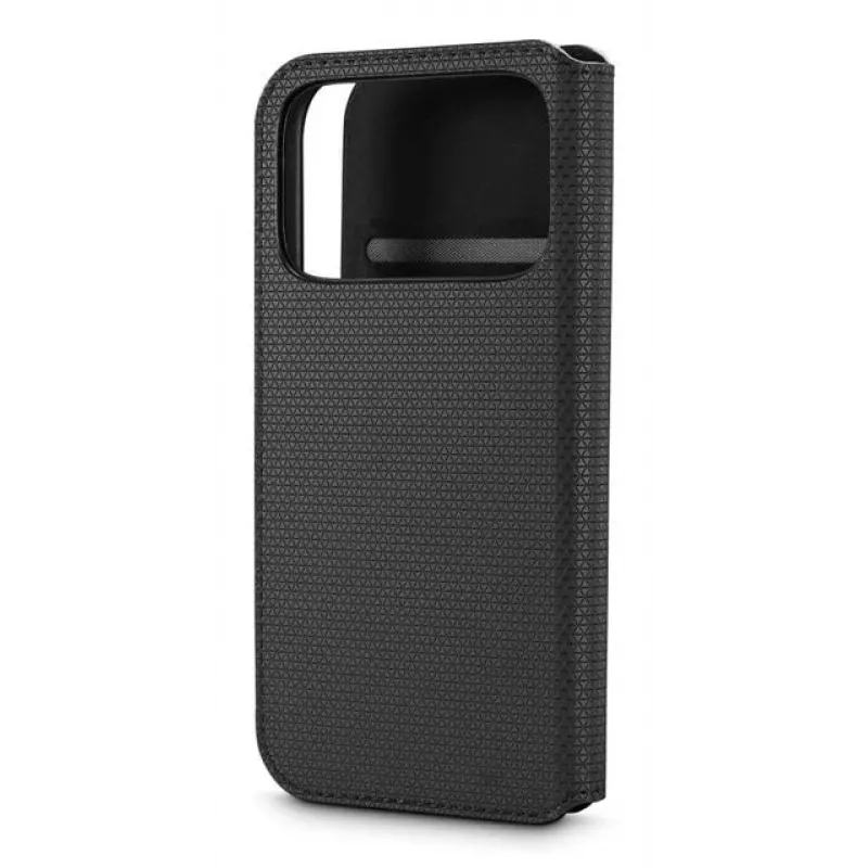 Black Rock Booklet Slim Folio Hülle für Apple iPhone 17 Pro, Schwarz 00080398