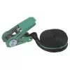 Wolfcraft 3418000 Einteiliger Zurrgurt mit Ratsche, 4 m x 25 mm, LC 90 daN