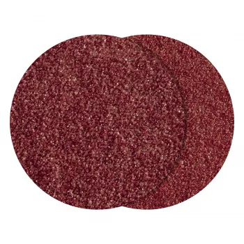 Wolfcraft 4756000 Fiberscheiben-Schleifscheiben-Set, 178 mm, Körnung 40 & 80, 2 Stück