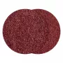Wolfcraft 4756000 Fiberscheiben-Schleifscheiben-Set, 178 mm, Körnung 40 & 80, 2 Stück