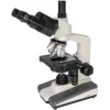 BRESSER Trinokulares Durchlichtmikroskop, 40x-1000x Vergrößerung, LED-Beleuchtung, Mechanischer Kreuztisch, 5723100