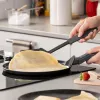 Fackelmann Crepe-Pfanne Statement Schwarz 25 cm (66086)