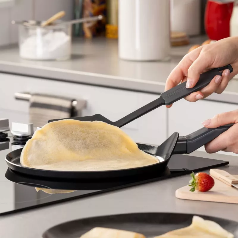 Fackelmann Crepe-Pfanne Statement Schwarz 25 cm (66086)