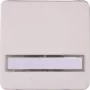 Kopp HK02 Wippabdeckung mit Linse, Schlüsselsymbol, Arktisweiß 330513005