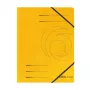 Herlitz easy orga A4 Eckspanngummimappe, Gelb, 5er-Pack