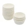 FACKELMANN 21615 Muffin- & Cupcake-Förmchen, fettdichtes Backpapier, weiß, 5,0 cm Durchmesser, 250 Stück