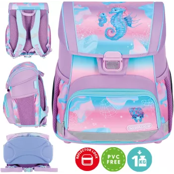 Herlitz Schulrucksack Loop 6-9 Jahre Seahorse Ocean Lights