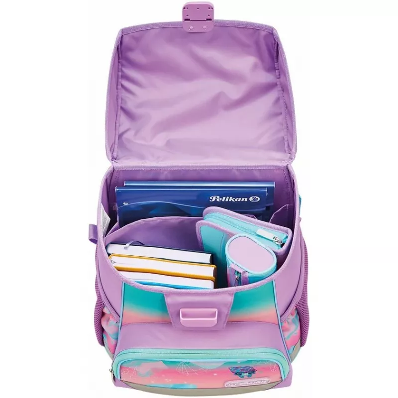 Herlitz Schulrucksack Loop 6-9 Jahre Seahorse Ocean Lights