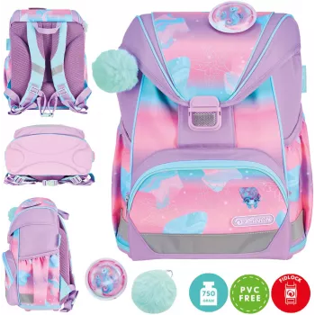 Herlitz Ultralight Schulranzen-Set Seahorse Ocean Lights 6-9 Jahre
