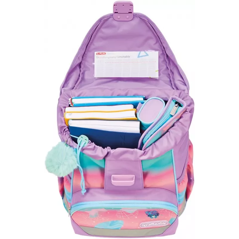 Herlitz Ultralight Schulranzen-Set Seahorse Ocean Lights 6-9 Jahre