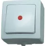HEINRICH KOPP Paris 2-Wege-Wippschalter, Unterputz, 250 V AC, 10 A, Polarweiß 566302004