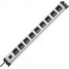 Kopp POWERversal 9-fach Steckdosenleiste mit 1,4m Kabel, Weiß 227020018