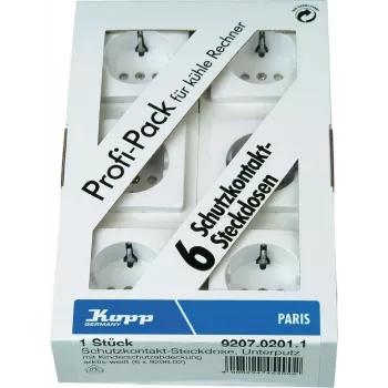 HEINRICH KOPP Paris Schuko Steckdoseneinsatz Reinweiß 920702011