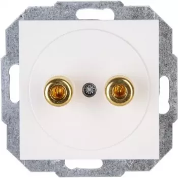 HEINRICH KOPP Bananenbuchse 4mm Weiß Unterputz 16A 30V AC/DC 951629004